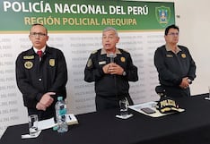 Arequipa: 98 de 331 casos de extorsión resueltos en lo que va del año