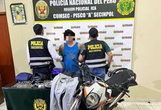 Pisco: detienen a sujeto involucrado en robo por más de 37 mil soles