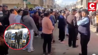 Huancayo: protestan contra empresas de transporte por alza de pasajes y maltrato a usuarios