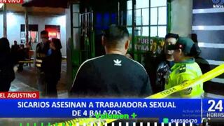 El Agustino: sicarios asesinan a trabajadora sexual cerca de Puente Nuevo