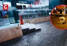 Herido por ataque en La Victoria: “Intenté correr, pero fui alcanzado por los vidrios”