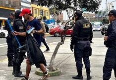 Retiran a 18 sujetos que limpiaban parabrisas en diferentes avenidas de Trujillo