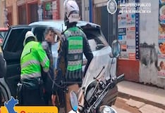 Chincha: cárcel por conducir con 1.52 gramos de alcohol y pegarle a policía