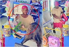 Ica: cámaras registran asalto con cuchillo en minimarket de Residencial San Carlos