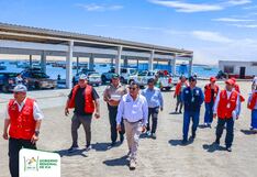 Pisco: constatación policial en el Desembarcadero Pesquero Artesanal Lagunilla Paracas