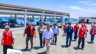 Pisco: constatación policial en el Desembarcadero Pesquero Artesanal Lagunilla Paracas