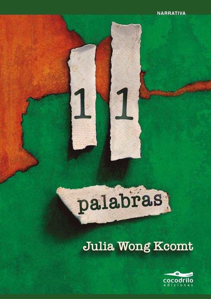 Portada de "11 palabras" (Foto: Cocodrilo Ediciones)
