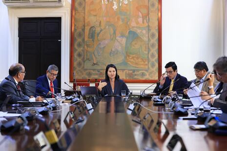 Keiko Fujimori encabezó nueva sesión del Consejo de Ministros tras su retorno de Estados Unidos