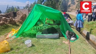Sismo en Junín: decenas de familias duermen a la intemperie por viviendas inhabitables en Viques y Chongos Bajo