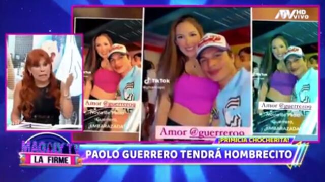 Magaly Medina sobre el hijo de Paolo Guerrero: “se llamaría Paolo André, en homenaje al hijo del Coyote Rivera” 
