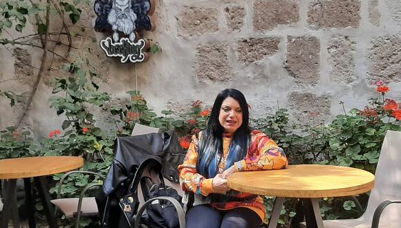 Patricia Azan llegó a la Ciudad Blanca para ser parte de un festival. (Foto: GEC)