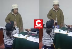 Concepción: roba pollera y pide perdón de rodillas para no ser denunciada (VIDEO)