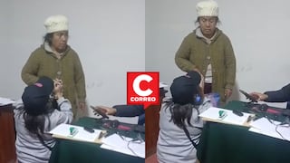 Concepción: roba pollera y pide perdón de rodillas para no ser denunciada (VIDEO)