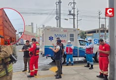 Cercado de Lima: dos trabajadores resultaron afectados tras fuga de ácido nítrico en empresa química