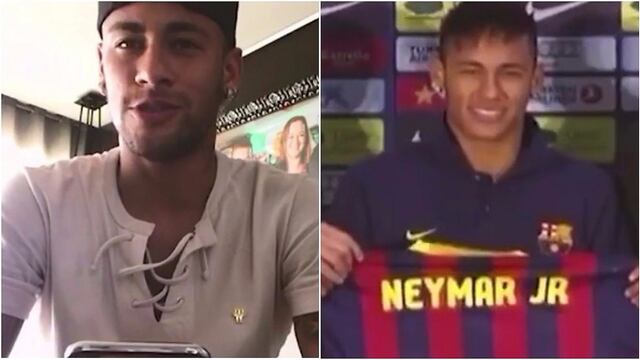 ​Neymar y su sentida despedida del Barcelona [VIDEO]
