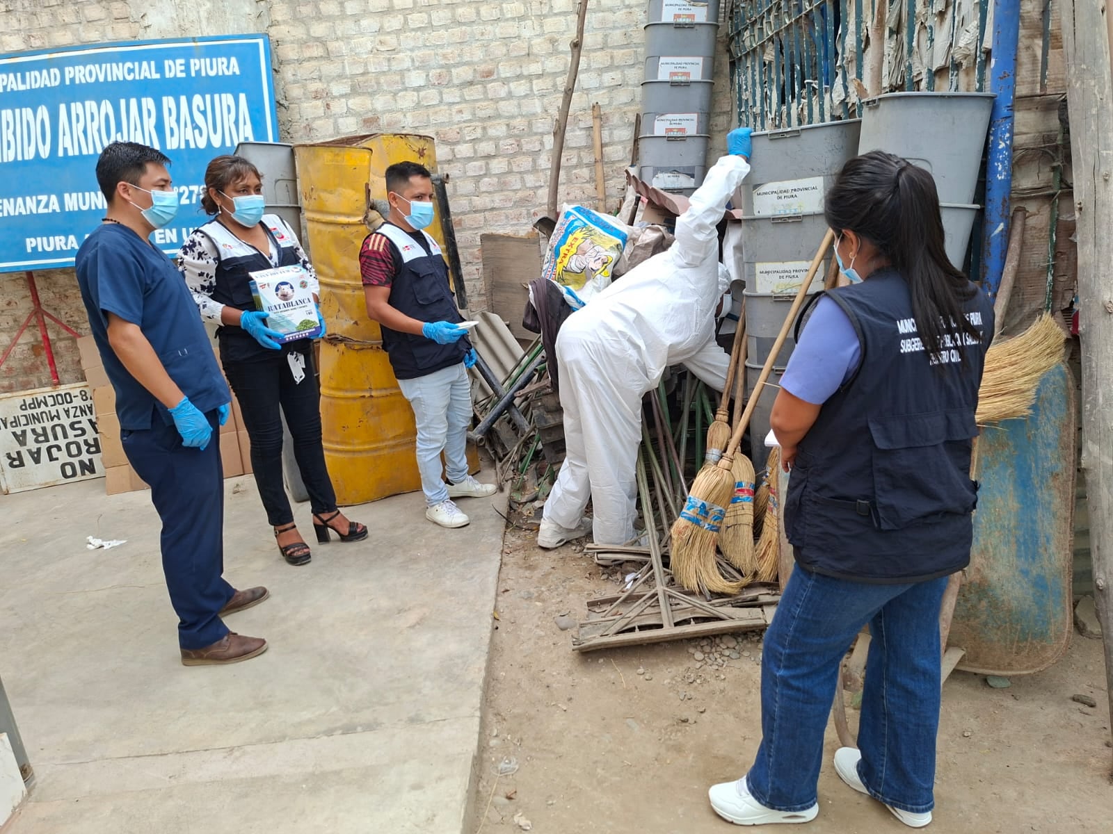 Toman acciones para prevenir más casos de leptospirosis.