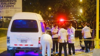 Comas: Asesinan a chofer de combi a una cuadra de la comisaría de Santa Luzmila