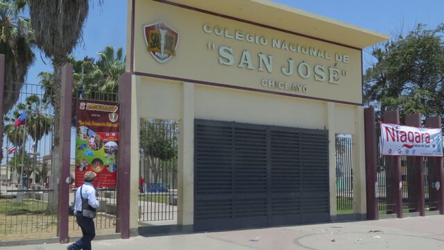 Chiclayo: Definen a nuevo director del colegio nacional San José