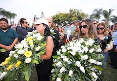 Manolo Rojas recibió cristiana sepultura en el cementerio Campo Fe de Huachipa (VIDEO)