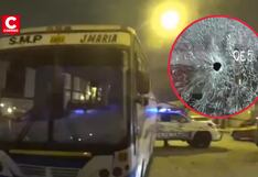 Balean a chofer de bus de TransLima en Los Olivos: investigan posible extorsión