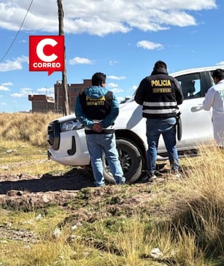 Puno: Delincuentes desmantelan camioneta tras maniatar y abandonar al chofer