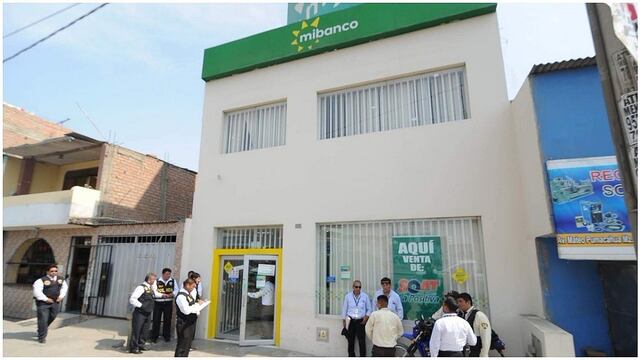 Villa El Salvador: banda asalta agencia bancaria de Mibanco (VIDEO)
