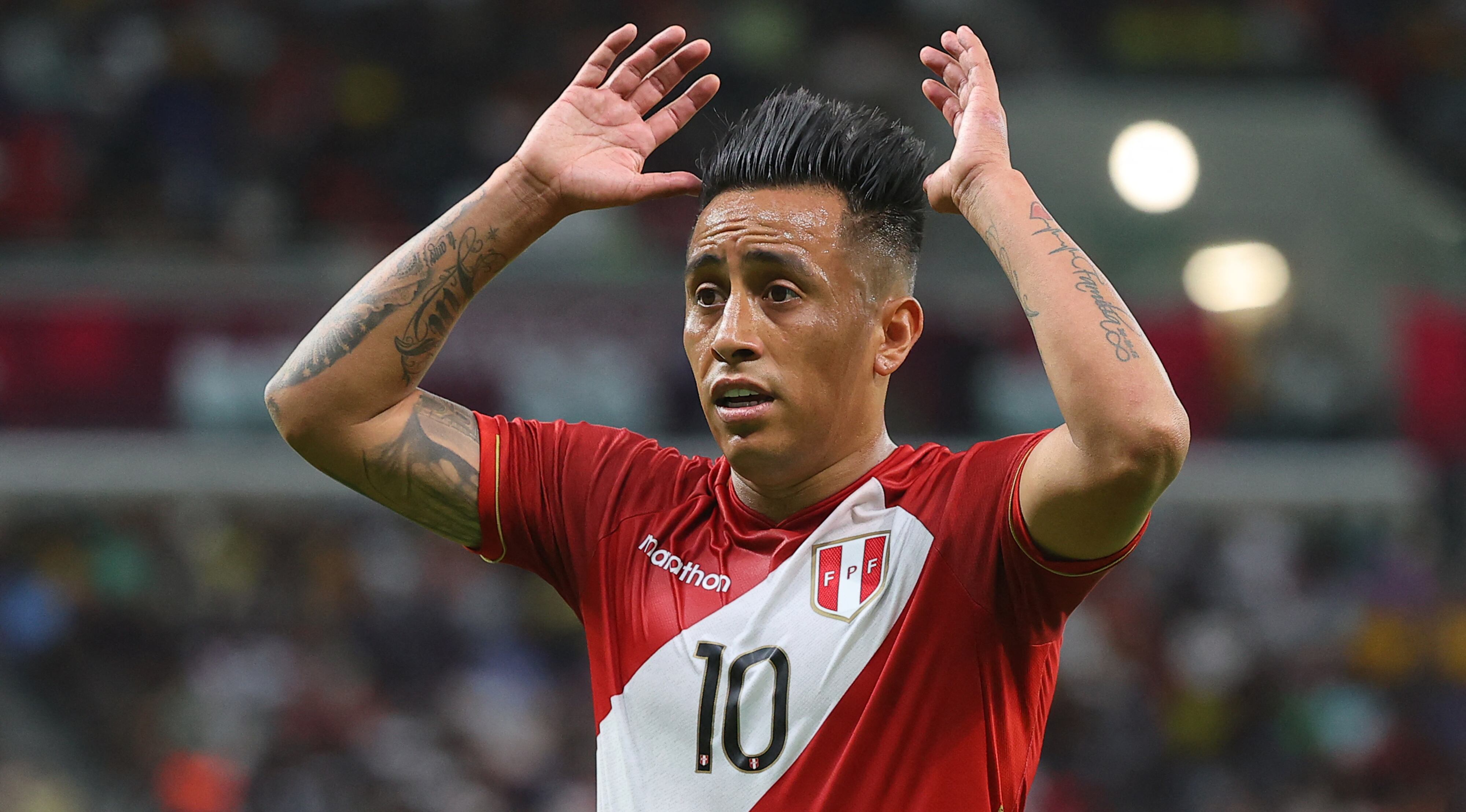 Christian Cueva, volante de la Selección Peruana (Foto: AFP).