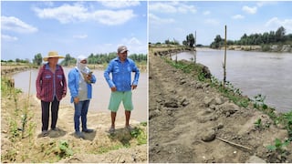 Río Ica arrasa cultivos de granada, uva y espárragos en Paraya, en Ocucaje