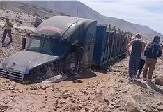 Huaico bloquea tránsito en la Panamericana Sur en Arequipa (VIDEO)