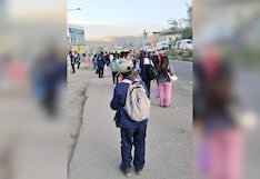 Cono Norte de Arequipa vuelve a quedarse sin transporte y pasajeros esperan más de una hora