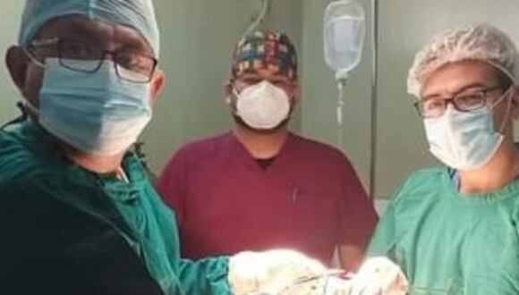Médicos retiraron tumor de más de dos kilos de mujer. (Foto: Difusión)