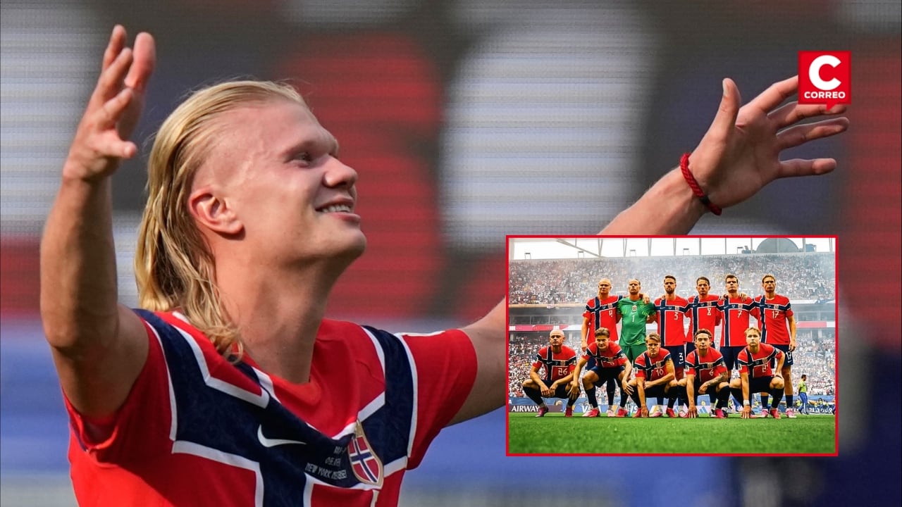 Haaland agradece a los hinchas de Noruega tras eliminación del Mundial 2026: “Gracias por hacerlo tan especial”. Composición: Diario Correo.