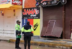 Huancayo: Delincuentes roban más de 10 mil soles de tienda deportiva