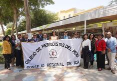 Ica: gremios desfilan en la antesala por el Día del Periodista