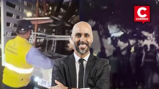 Damián Ode denuncia desalojo irregular en el Boulevard Bordemar por parte de la Municipalidad de Barranco