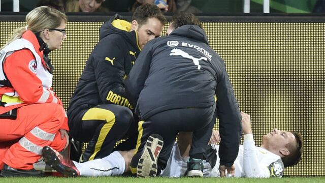 Marco Reus sufrió una nueva lesión