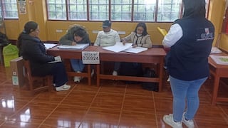 Elecciones 2026: En el distrito de Mache se instaló la primera mesa de votación