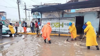 Lluvias inundan calles y viviendas en Mollendo