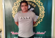 Piura: Policía detiene a presunto extorsionador en centro comercial