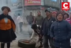 Chilca Alta arde protesta alza de pasajes en Huancayo: vecinos queman llantas y bloquean acceso