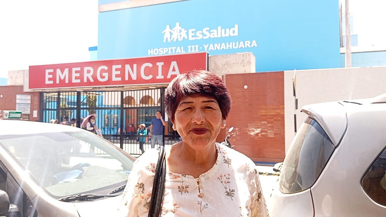 Confusión en hospital III Yanahuara. Foto: GEC.