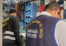 Sullana: Incautan ropa de conocidas marcas que eran ilegales