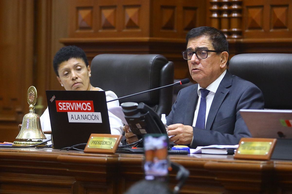 José Williams, presidente del Congreso, concluyó el periodo anual de sesiones y destacó la labor del Parlamento en su gestión. Sin embargo, el nivel de eficiencia no ha sido el mejor. (Foto: Congreso)