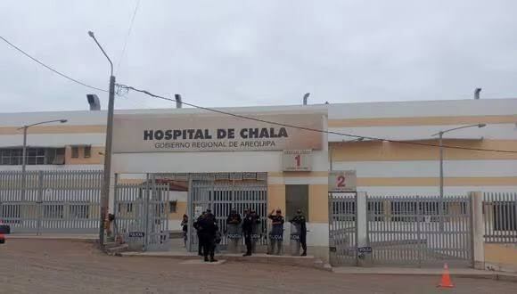 Centro de salud de Chala. Foto: difusión.