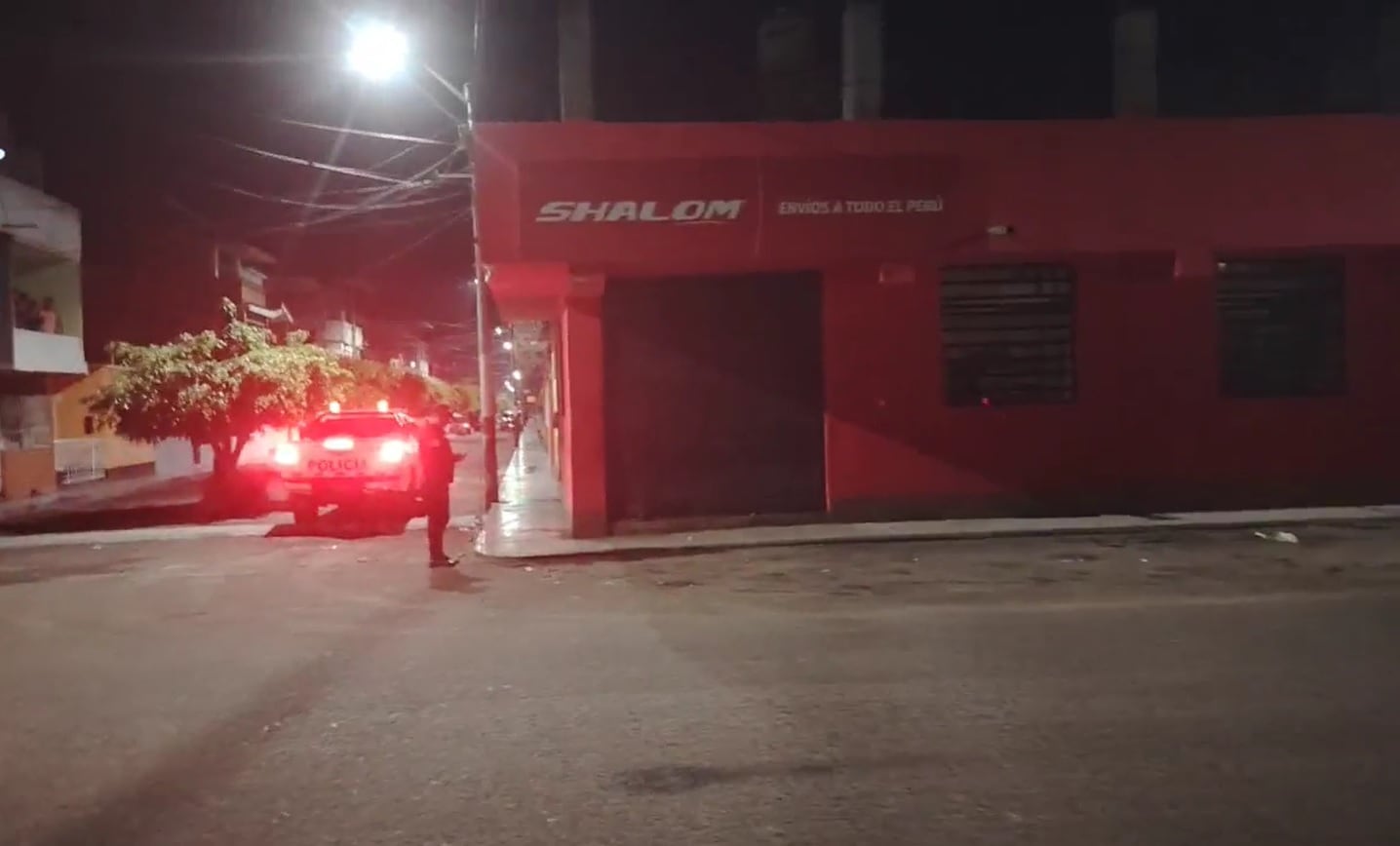 Atentado se registró en negocio que se sitúa en la calle Luis Sánchez. (Foto: Erika Chávez)