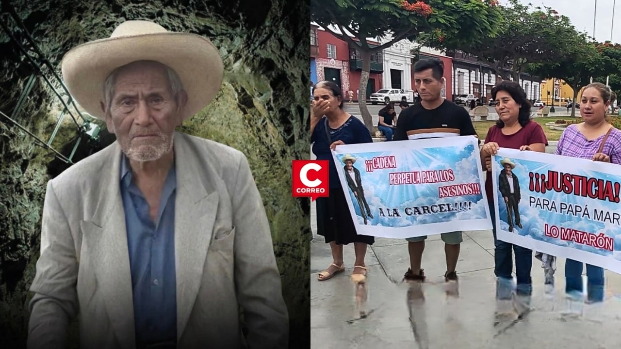 La Libertad: hallan restos que podrían pertenecer a adulto mayor desaparecido hace seis meses. Composición: Diario Correo.