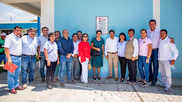 Piura: Alcalde inaugura obra de rehabilitación de colegio Divino Niño Jesús del A.H. El Indio en Castilla