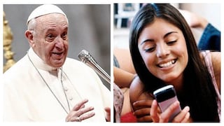 El mensaje del Papa Francisco para los jóvenes que usan con "adicción" el celular 