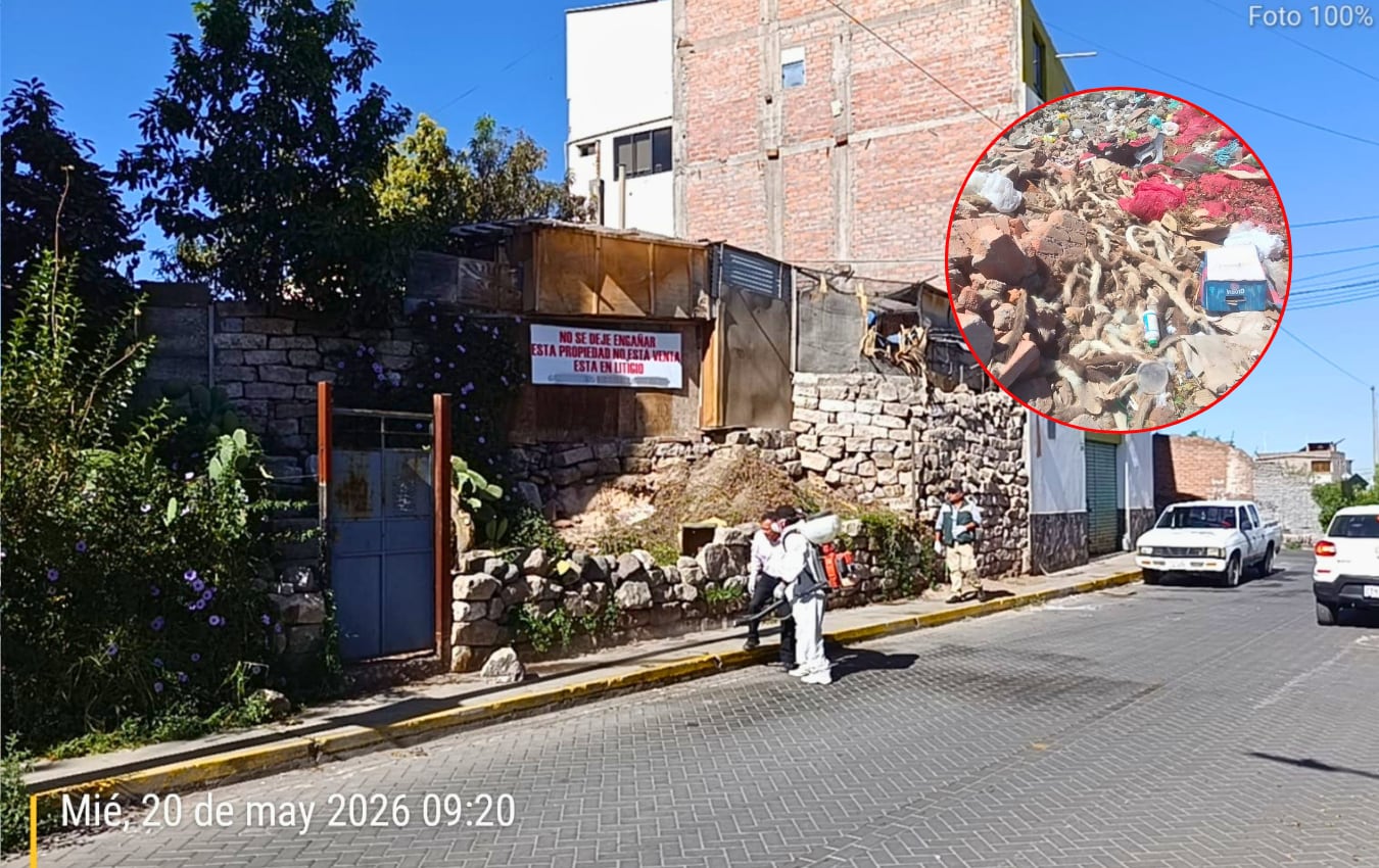 Vivienda es nido de ratas y advierten curtiembres en Cerro Colorado, en Arequipa. Foto: GEC.