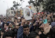 Numerosos fieles salieron al primer encuentro con el Señor de los Milagros (GALERÍA)